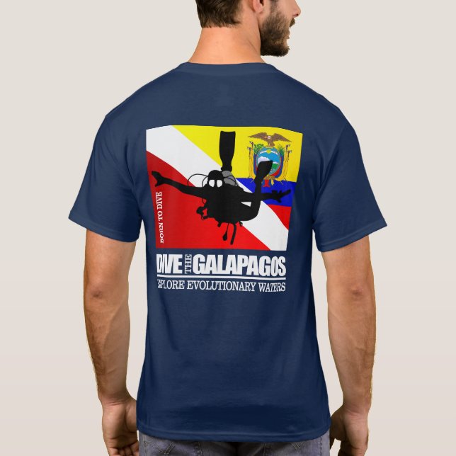 Dive The Galapagos DF2 T-Shirt (Back)