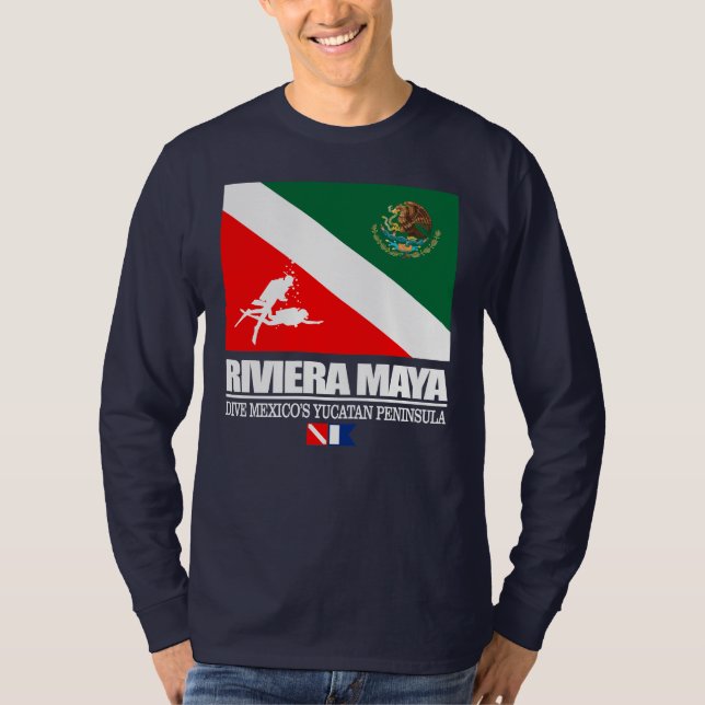 Dive the Riviera Maya (sq) T-Shirt (Front)
