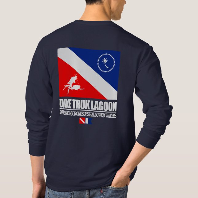 Dive Truk Lagoon T-Shirt (Back)