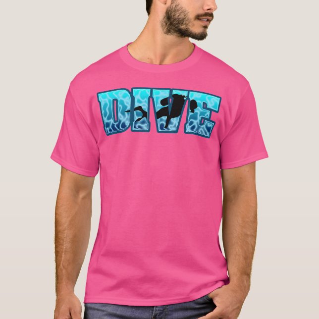 Dive Underwater Diving T-Shirt (Front)