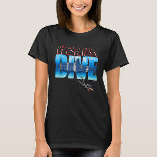 DIVE Vero Beach South SCUBA Diving Snorkeling T-Shirt