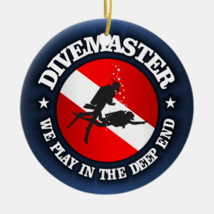 Divemaster (Deep End) Ceramic Tree Decoration