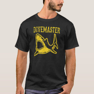 Divemaster Scuba Diving Instructor Dive Flag Style T-Shirt