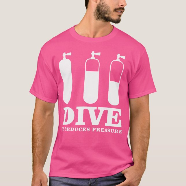 Diver Dive Buddy Present Ocean Lover Scuba Diving T-Shirt (Front)