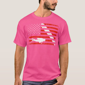 Diver Down Dive Flag Scuba Diving American Flag T-Shirt