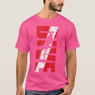 Diver Down Dive Flag Shadow Swimming Scuba Diving T-Shirt