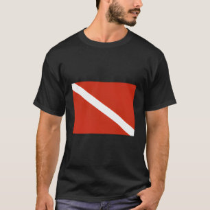 Diver Down Flag Scuba Diving T-Shirt