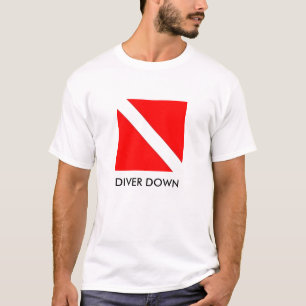 DIVER DOWN FLAG T-SHIRT