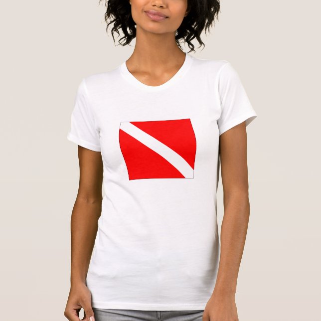 Diver Down Flag T-Shirt (Front)