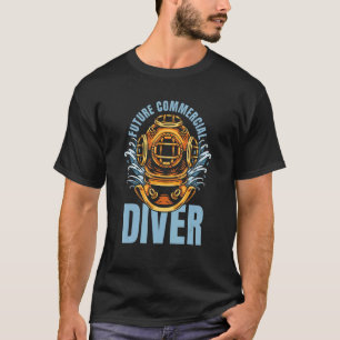 Diver Future Dive Scuba Snorkeling Commercial Div T-Shirt