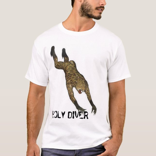diver, HOLY DIVER T-Shirt (Front)