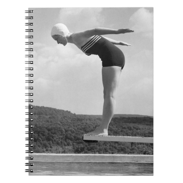 Diver Spiral Notebook (Front)