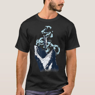 Diver White Great Shark Shark Diving T-Shirt