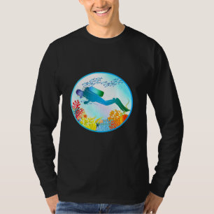 Divers Magical Colourful Underwater World T-Shirt