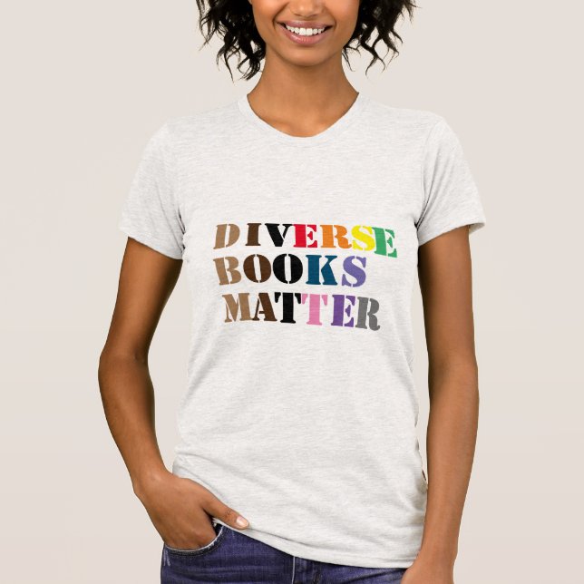 Diverse Books Matter T-Shirt (Front)