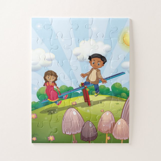 Diverse childrens products-I Love Masala Me Jigsaw Puzzle (Vertical)