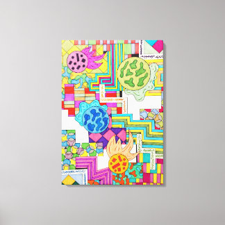Diverse Colors Canvas Print