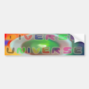 Diverse Universe Bumper Sticker