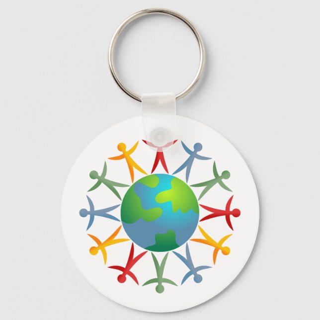 Diverse World Key Ring (Front)