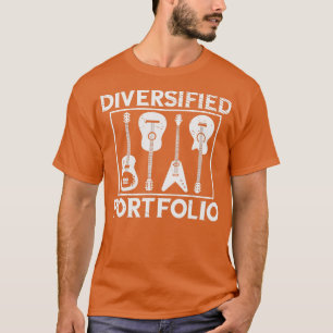 Diversified Portfolio Electric Guitars Bass Acoust T-Shirt