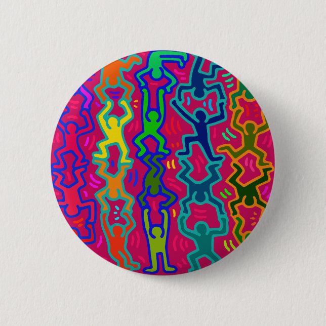 Diversity 6 Cm Round Badge (Front)