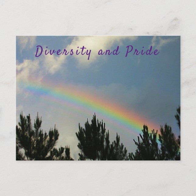 Diversity and Pride Postcard (Front)
