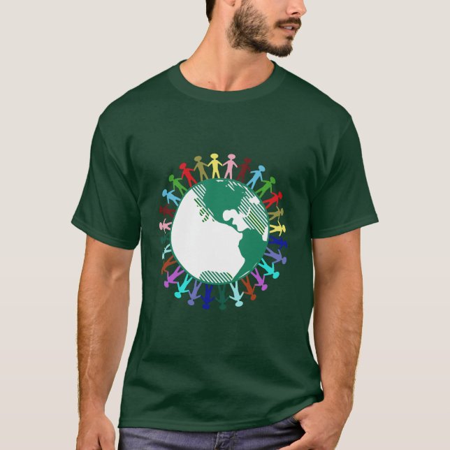 Diversity Around the World T-Shirt (Front)