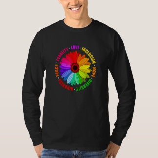 Diversity Equality Inclusion Love Promote Positivi T-Shirt
