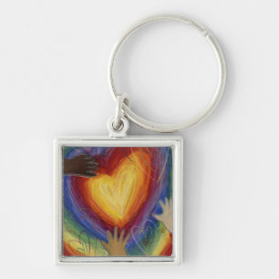 Diversity, Equity, & Inclusion DEI Keychain Charm