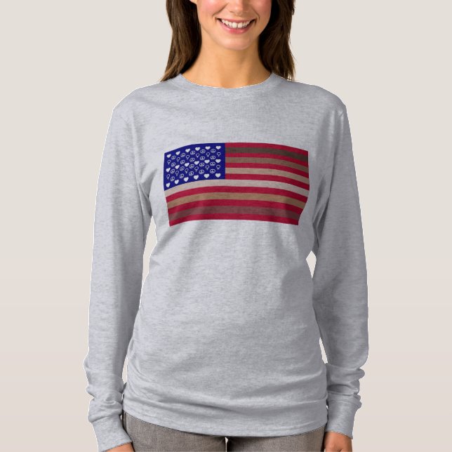 Diversity flag T-Shirt (Front)
