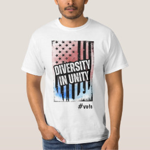 Diversity in Unity US Presidential Election 2024  T-Shirt