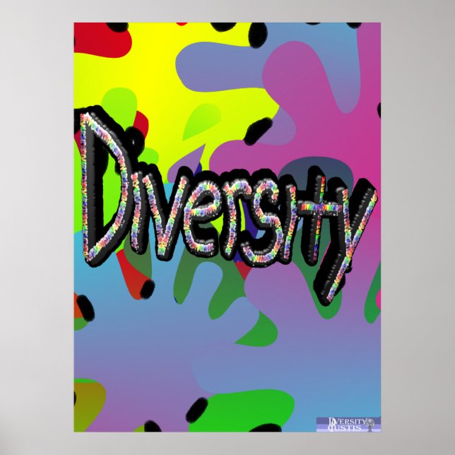 Diversity in Words Poster (Front)