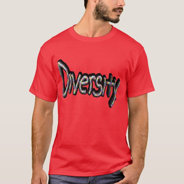 Diversity in Words T-Shirt (Front)