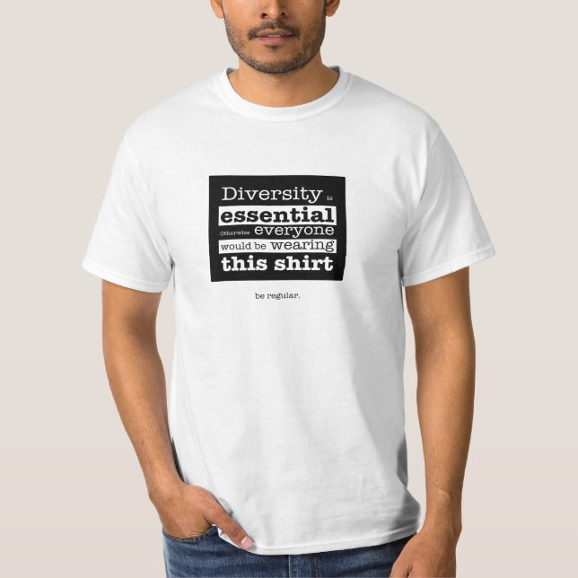 Diversity Is Essential T-Shirt (Front)