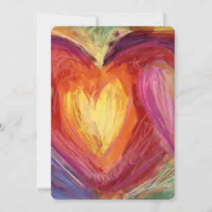Diversity Love Hearts Colourful Invitations