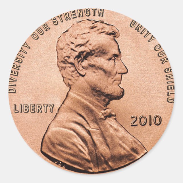 Diversity Our Strength Unity Our Shield Classic Round Sticker (Front)