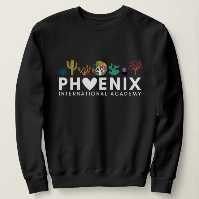 Diversity PIA - White Text Sweatshirt (Design Front)