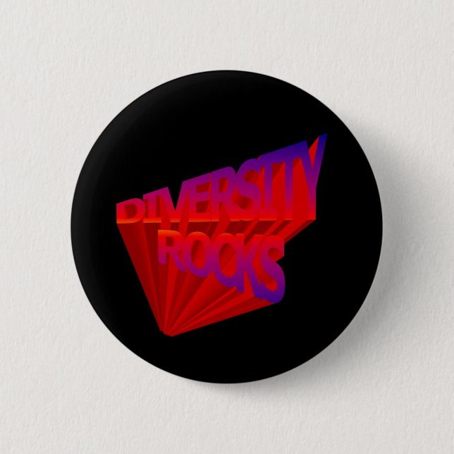 Diversity Rocks Button (Front)