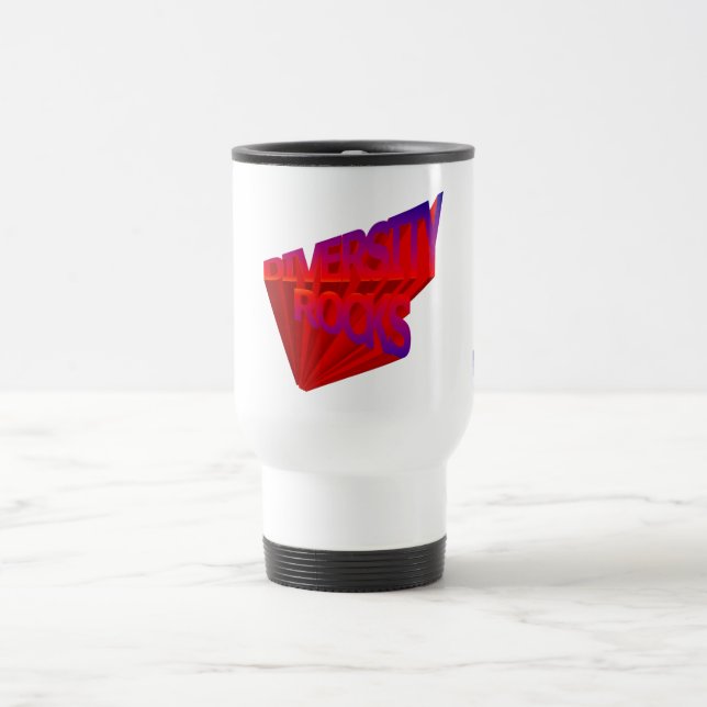 Diversity Rocks Travel Mug (Center)
