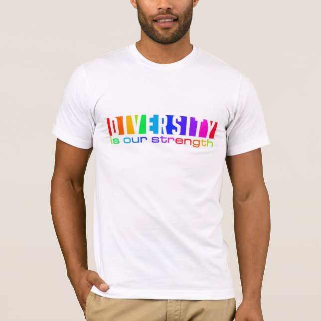 Diversity shirt - choose style & colour (Front)