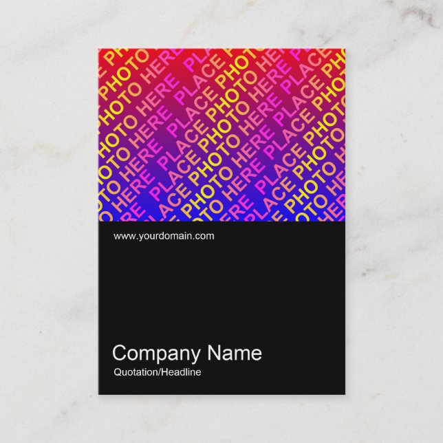 Diversity & Uniformity (Template) Business Card (Front)