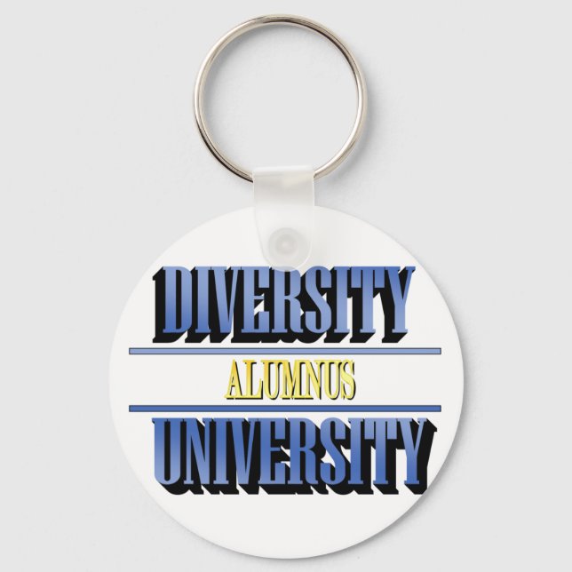 Diversity University (Alumnus) Keychain (Front)