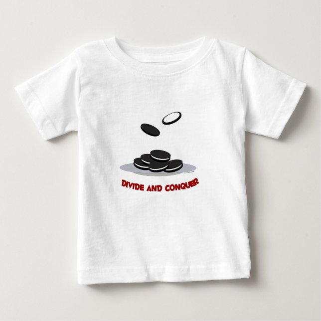 Divide and Conquer kids tee (Front)