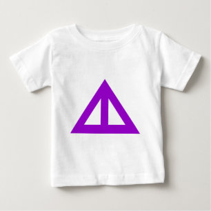 Divided Triangular Arrow Baby T-Shirt