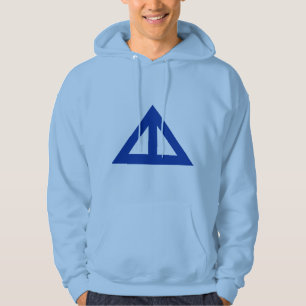 Divided Triangular Arrow Hoodie