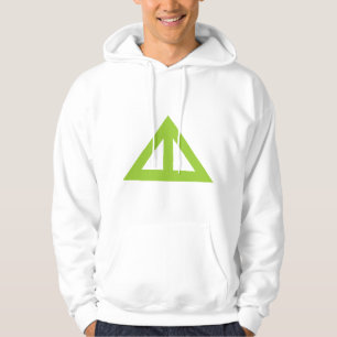 Divided Triangular Arrow Hoodie