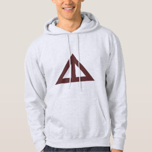 Divided Triangular Arrow Hoodie