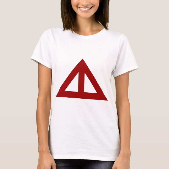Divided Triangular Arrow T-Shirt (Front)