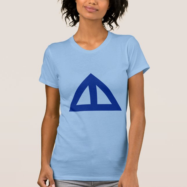 Divided Triangular Arrow T-Shirt (Front)