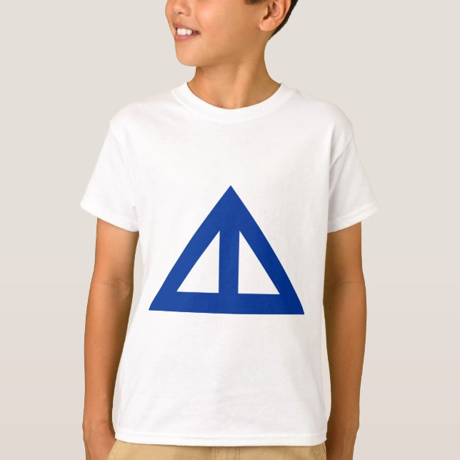 Divided Triangular Arrow T-Shirt (Front)